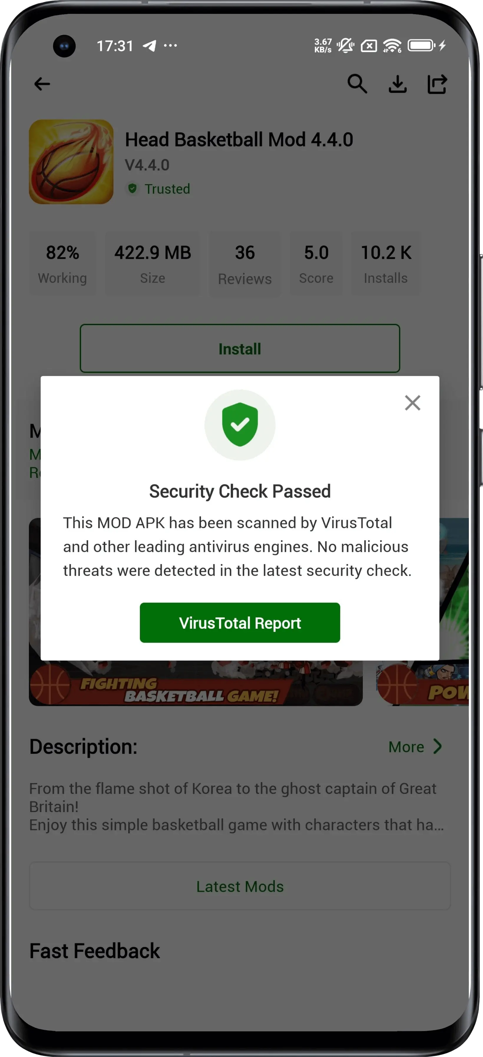 فحص الفيروسات والبرامج الضارة
